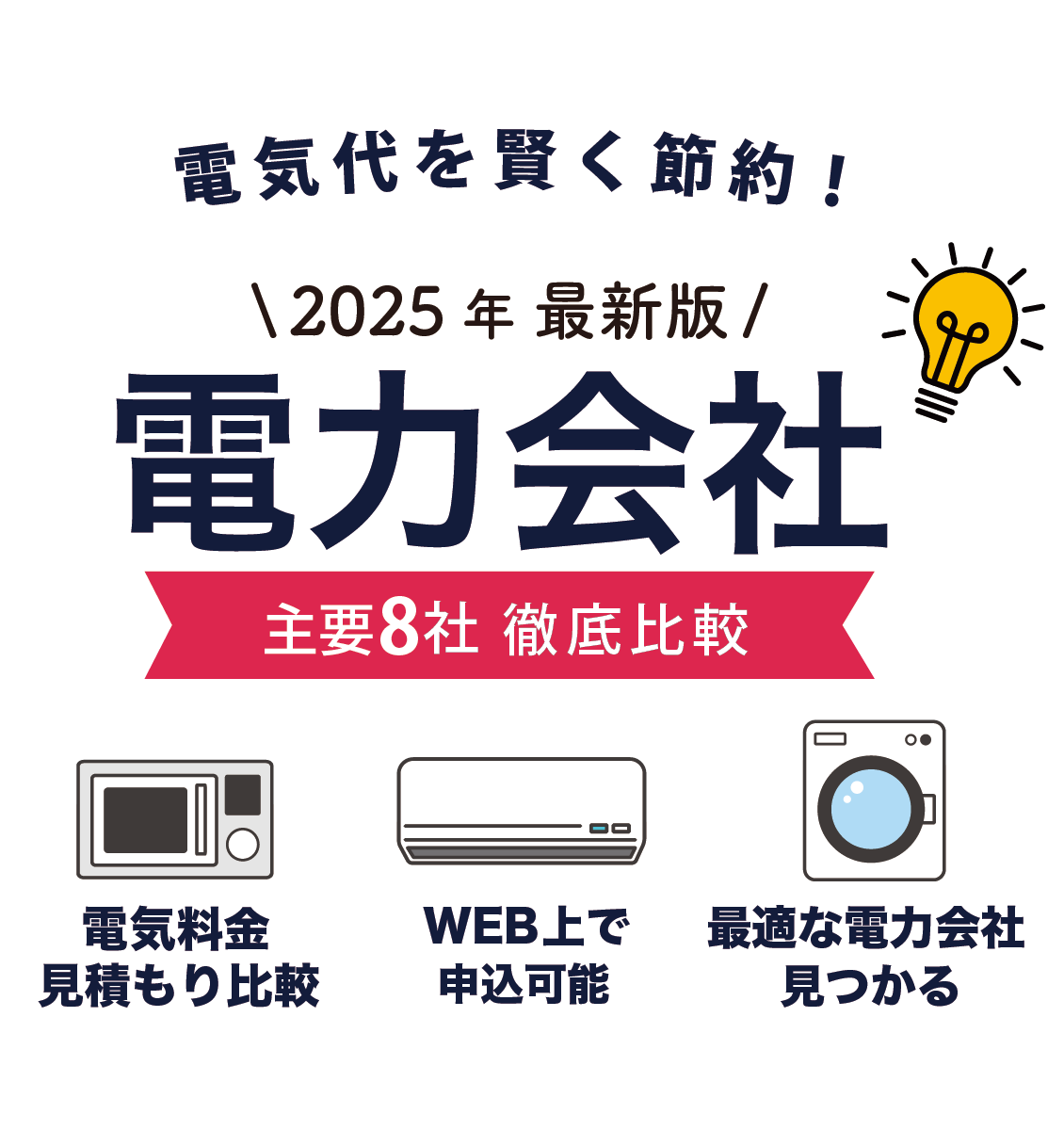 2025年最新版電力会社主要会社徹底比較